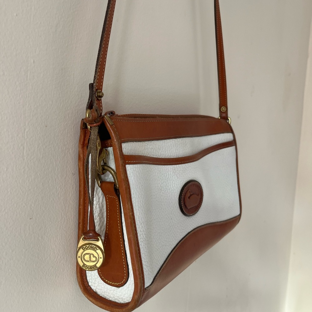 Vintage 90s Dooney & Burke Leather Crossbody